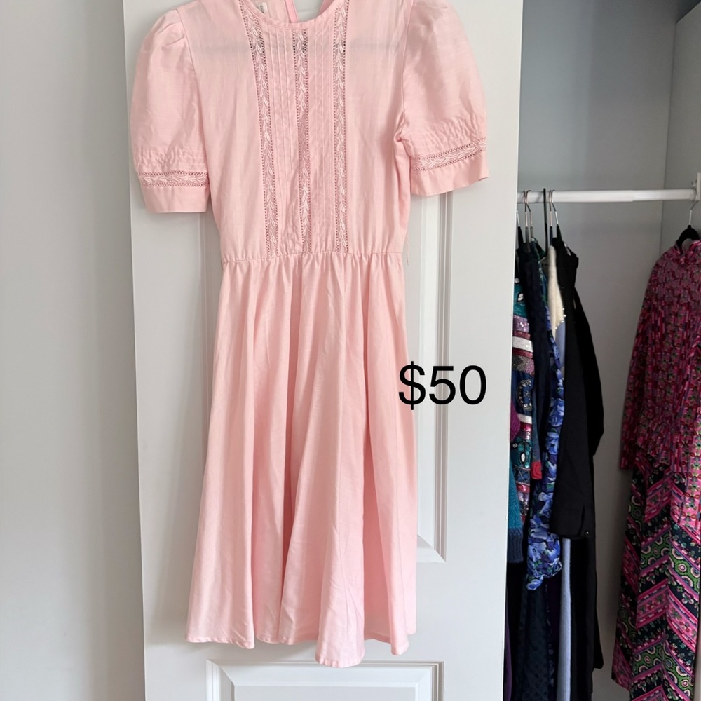 Charming Pink Kids Dress